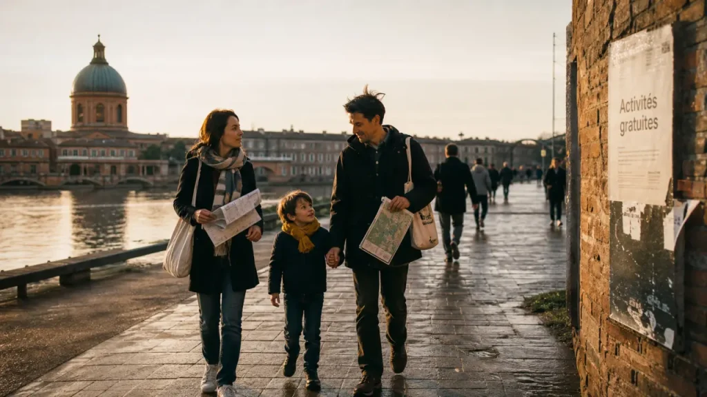 Activités gratuites Toulouse : promenade sur les quais de la Garonne