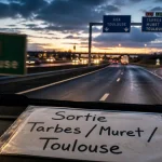 Autoroute Tarbes Toulouse sorties vers Muret, Dax et grands axes