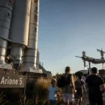 Cité de l espace Toulouse : Ariane 5 et station Mir