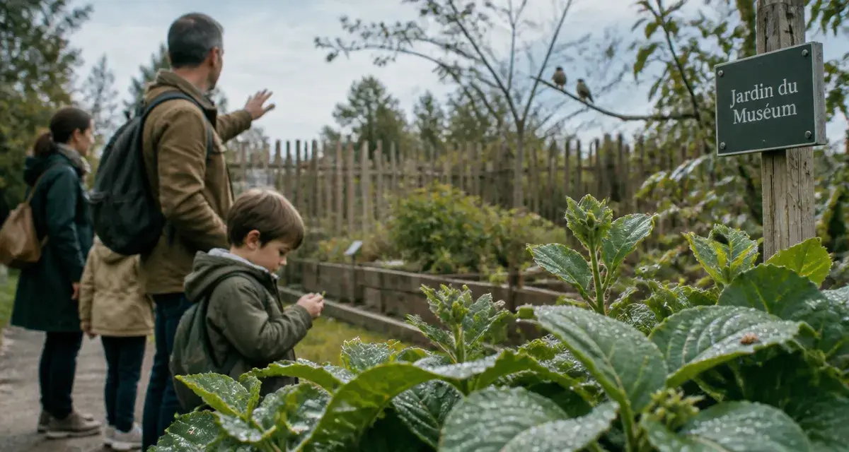 Jardin du museum toulouse Borderouge : famille au Jardin du Muséum