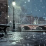 Neige Toulouse : flocons sur les quais de la Garonne, centre-ville