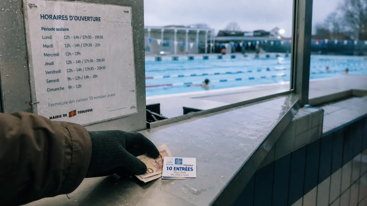 Piscine Toulouse : billets et horaires au comptoir