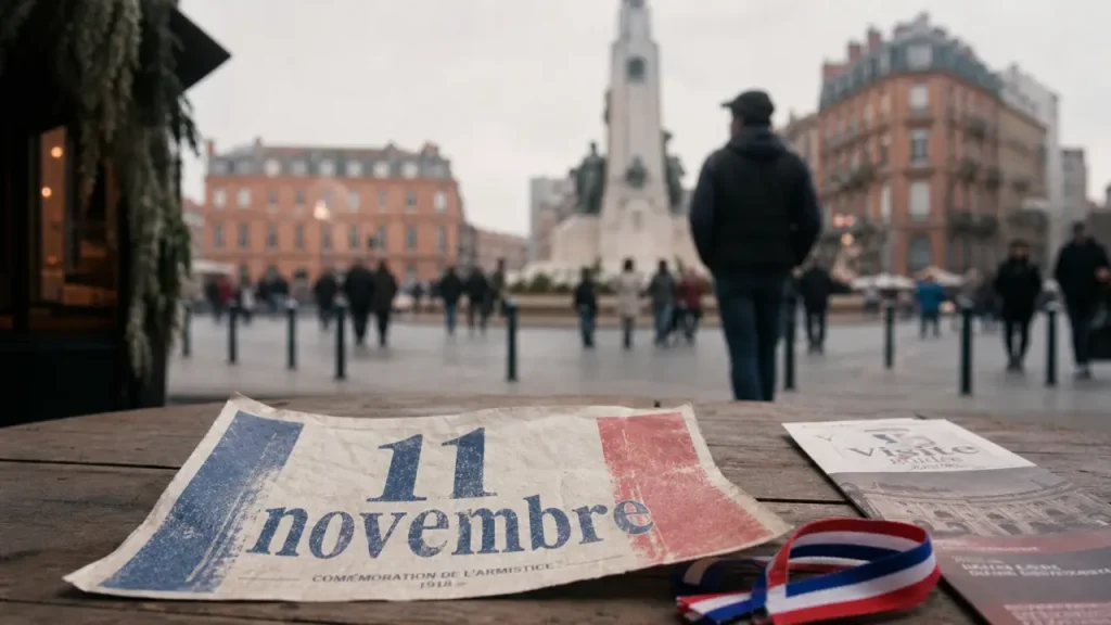 Que faire le 11 novembre a toulouse : affiche 11 novembre et programme de visite