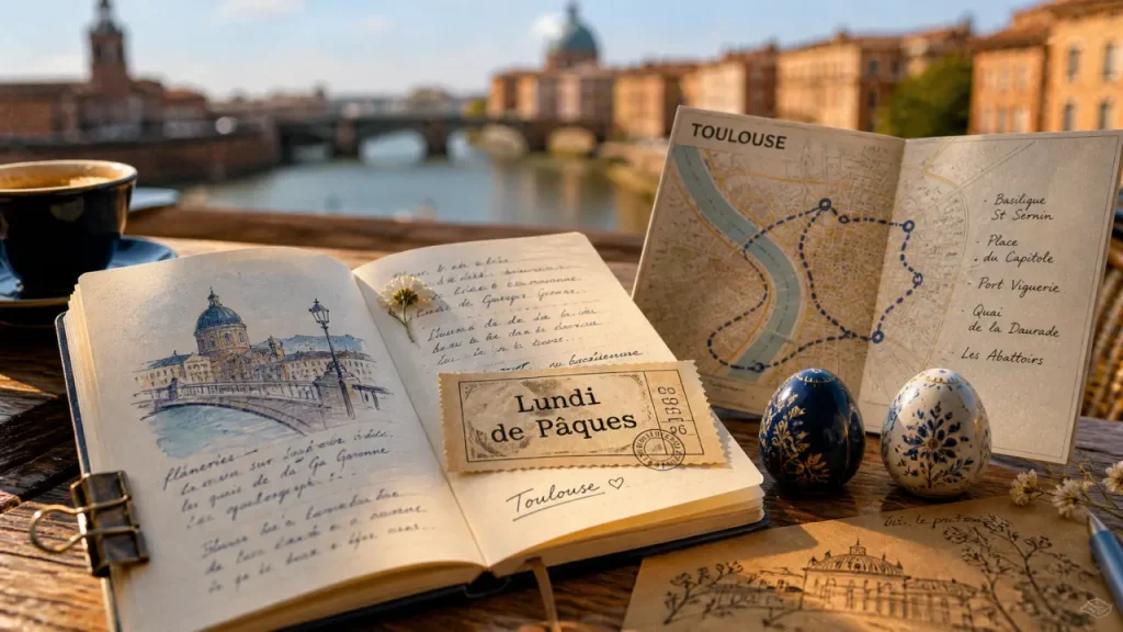 Que faire lundi de pâques Toulouse : balades avec enfants, carte et œufs sur la Garonne