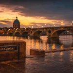 saint cyprien toulouse : Pont-Neuf et Garonne, rive gauche