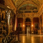 Salle des illustres Toulouse : vue intérieure au Capitole