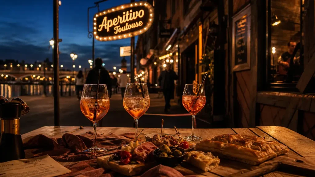 Sorties entre italiens toulouse : aperitivo sur les quais de la Garonne