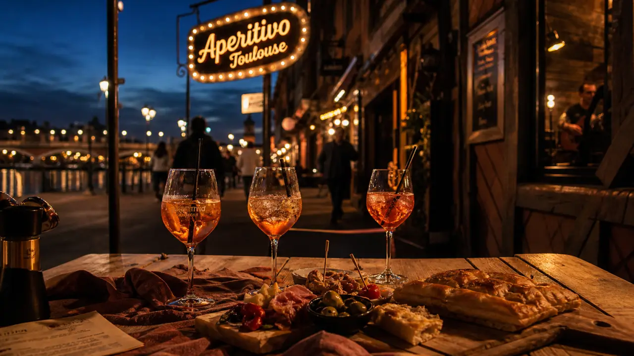 Sorties entre italiens toulouse : aperitivo sur les quais de la Garonne