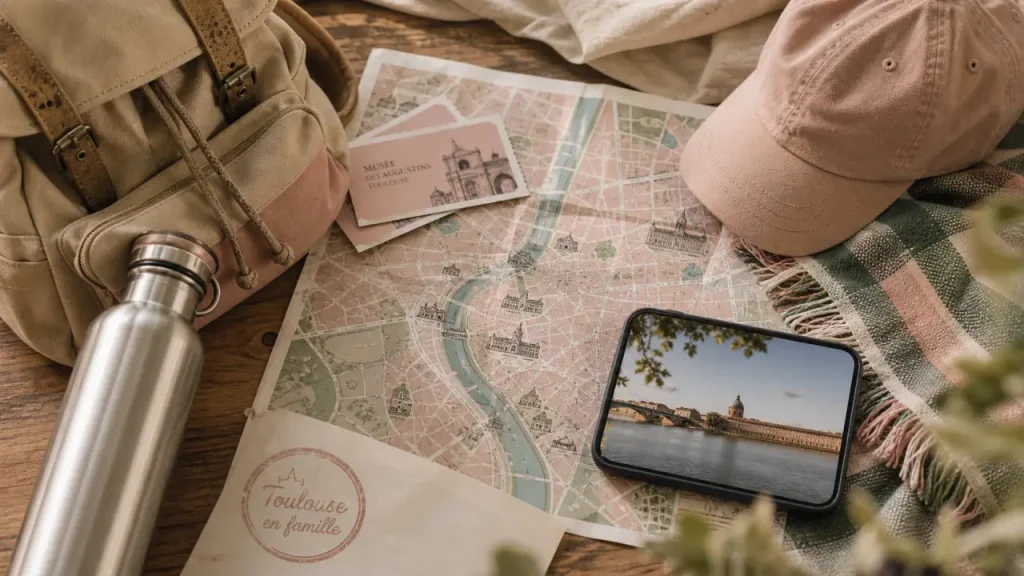 Toulouse en famille : carte et pique-nique pour sorties faciles à Toulouse