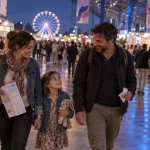 Foire de toulouse 2026 au MEETT : grande roue et visiteurs