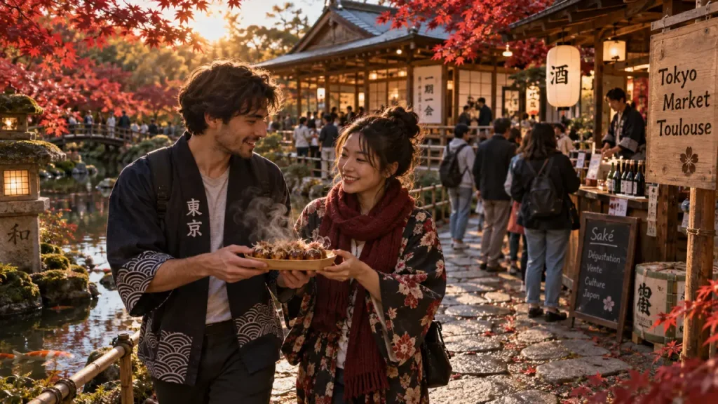 Marché japonais Toulouse : Tokyo Market au jardin japonais de Compans-Caffarelli