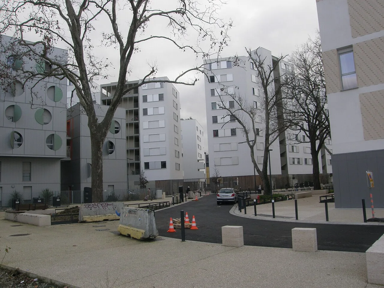 Le quartier de la Cartoucherie, à Toulouse, photographié en 2019