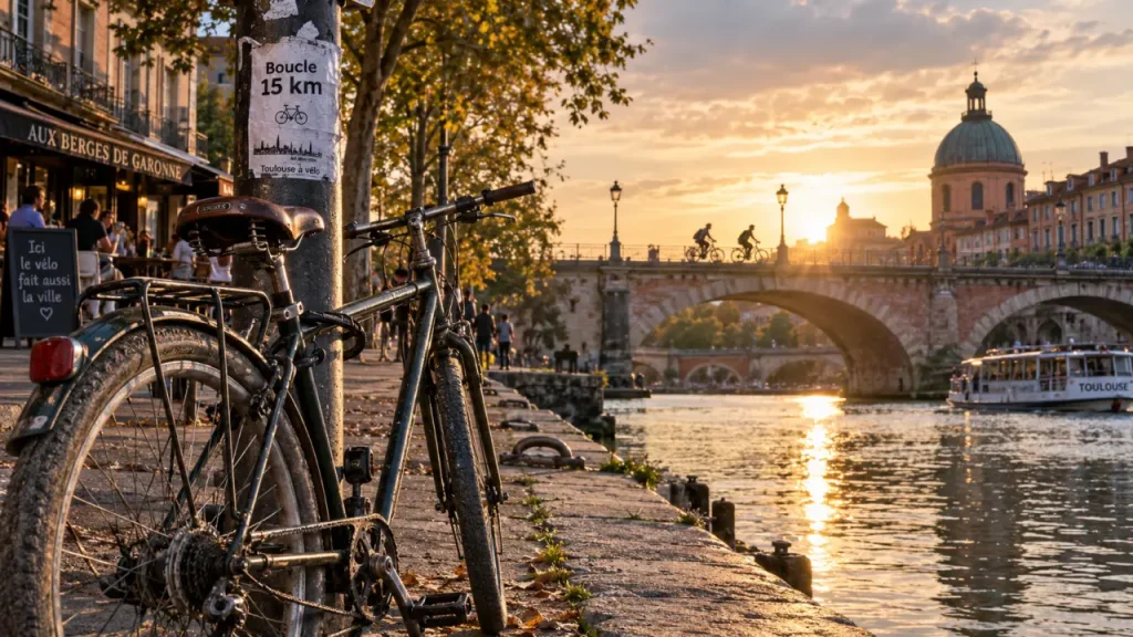 Visiter Toulouse à vélo : 4 parcours pour relier le Capitole, la Garonne et le canal du Midi